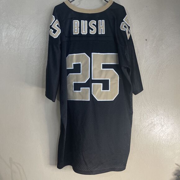 Reggie Bush #25 New Orleans Saints VTG NFL Stitched Jersey Sz 60 Reebok LNC - Picture 7 of 7